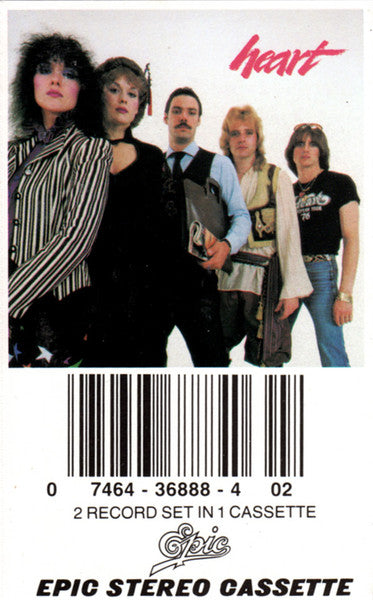 Heart : Greatest Hits/Live (Cass, Comp)