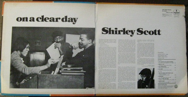 Shirley Scott : On A Clear Day (LP, Album, Mono, Gat)