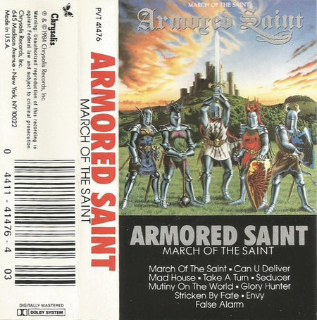 Armored Saint : March Of The Saint (Cass, Album, RE)