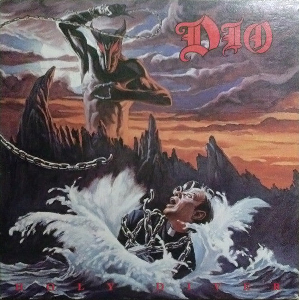 Dio (2) : Holy Diver (LP, Album, Jac)