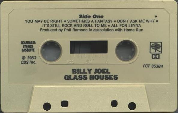 Billy Joel : Glass Houses (Cass, Album)