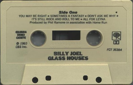 Billy Joel : Glass Houses (Cass, Album)