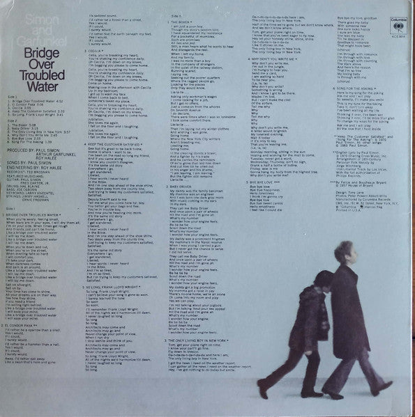 Simon And Garfunkel* : Bridge Over Troubled Water (LP, Album, RE, Ter)