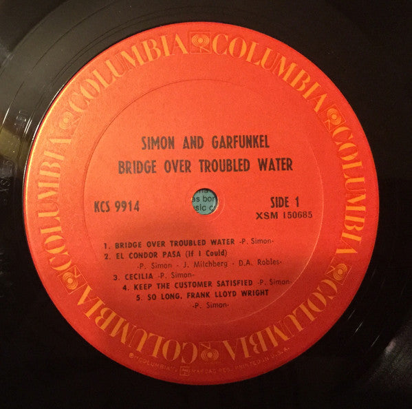 Simon And Garfunkel* : Bridge Over Troubled Water (LP, Album, RE, Ter)