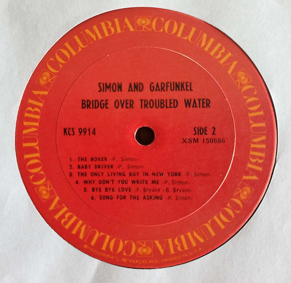 Simon And Garfunkel* : Bridge Over Troubled Water (LP, Album, RE, Ter)