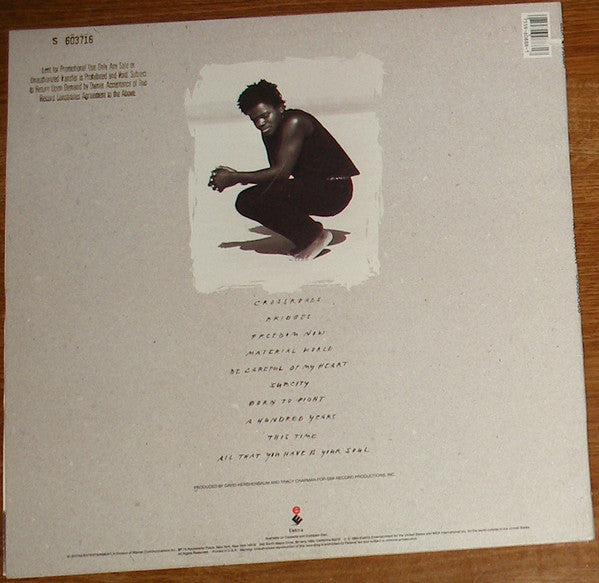 Tracy Chapman : Crossroads (LP, Album, Promo)