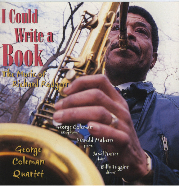 George Coleman Quartet : I Could Write A Book - The Music Of Richard Rodgers (CD, Album)