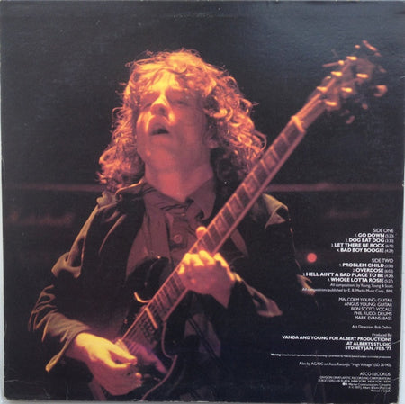 AC/DC : Let There Be Rock (LP, Album, Spe)