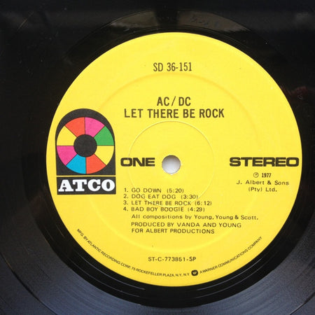 AC/DC : Let There Be Rock (LP, Album, Spe)