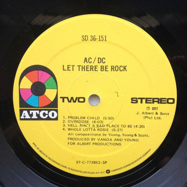 AC/DC : Let There Be Rock (LP, Album, Spe)