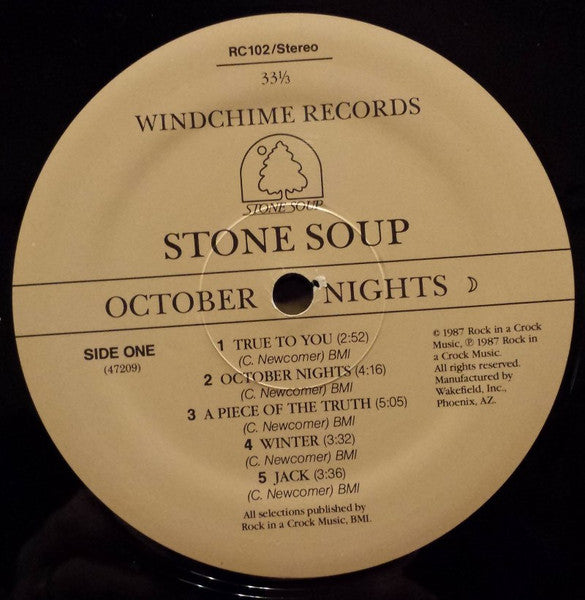 Stone Soup : October Nights (LP, Album)