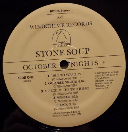 Stone Soup : October Nights (LP, Album)