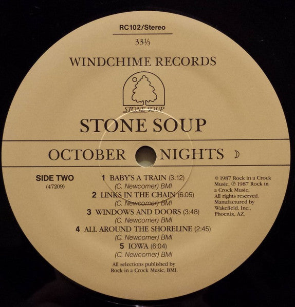 Stone Soup : October Nights (LP, Album)