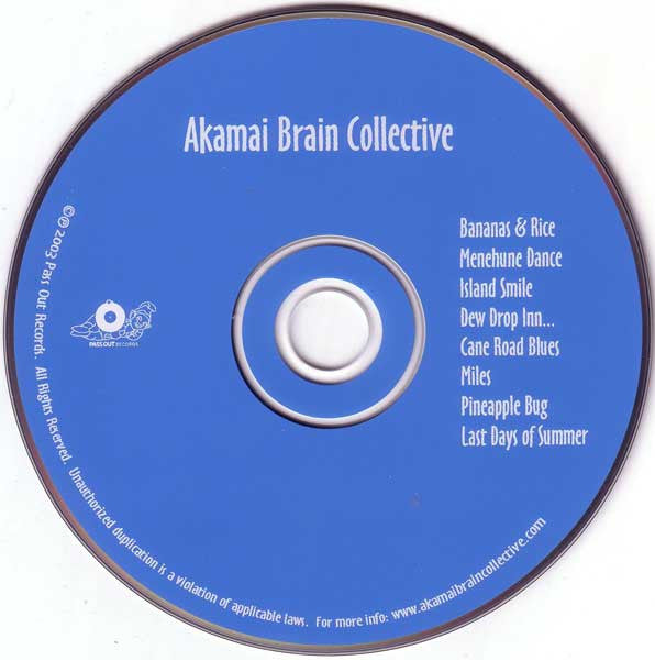 Akamai Brain Collective : Akamai Brain Collective (CD, Album, EP)