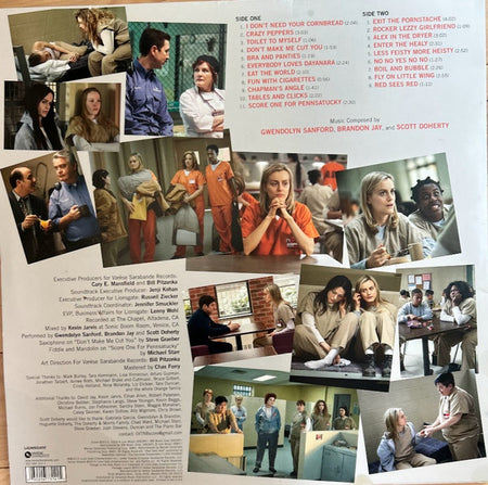 Gwendolyn Sanford, Brandon Jay, Scott Doherty (2) : Orange is the New Black: Music From The Original Series (LP, RSD, Ltd, Ora)