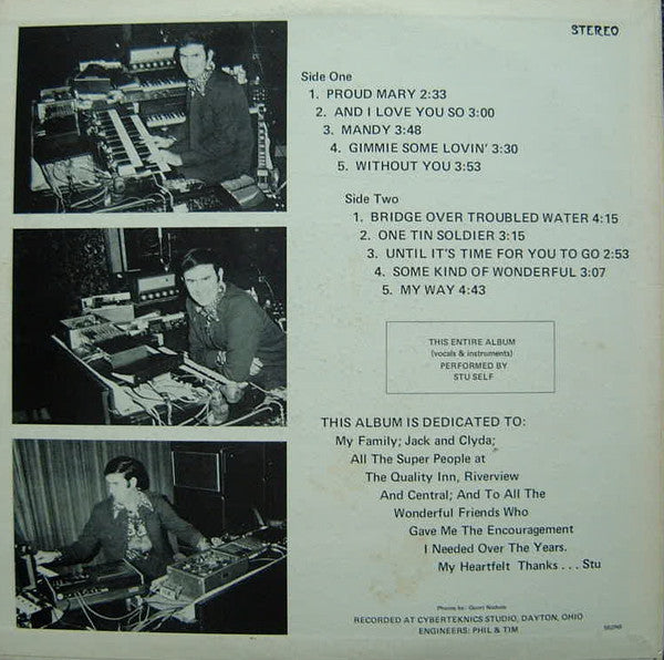 Stu Self : All By My Self (LP, Album)