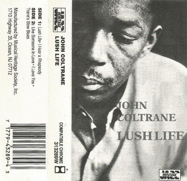 John Coltrane : Lush Life (Cass, Album, Club, RE, RM)