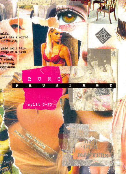 Grunt / Prurient : Split C-40 (Cass, Ltd, C40)