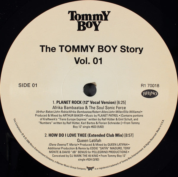Various : The Tommy Boy Story Vol. 01 (2x12", Comp)