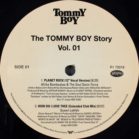 Various : The Tommy Boy Story Vol. 01 (2x12", Comp)