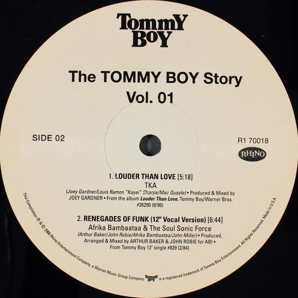 Various : The Tommy Boy Story Vol. 01 (2x12", Comp)