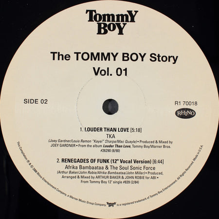 Various : The Tommy Boy Story Vol. 01 (2x12", Comp)