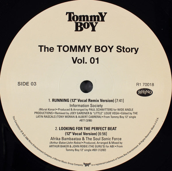 Various : The Tommy Boy Story Vol. 01 (2x12", Comp)