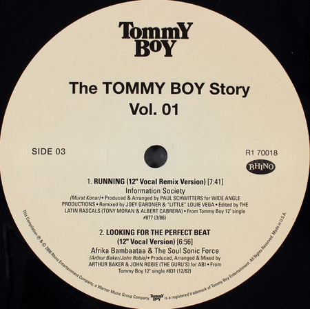 Various : The Tommy Boy Story Vol. 01 (2x12", Comp)
