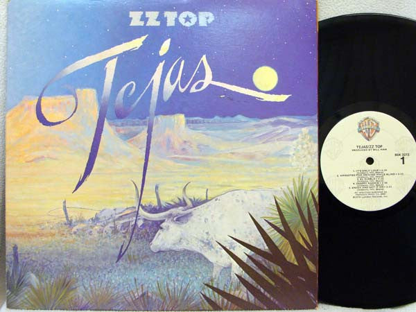 ZZ Top : Tejas (LP, Album, RE, Tri)