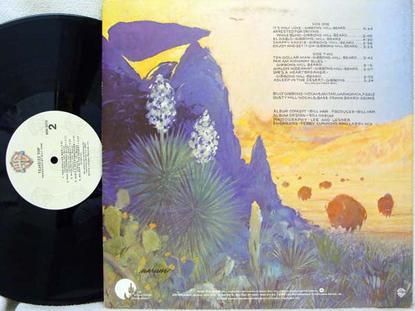 ZZ Top : Tejas (LP, Album, RE, Tri)