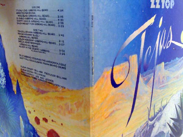 ZZ Top : Tejas (LP, Album, RE, Tri)