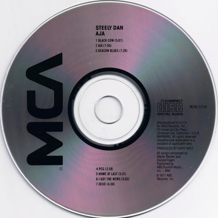 Steely Dan : Aja (CD, Album, RE, UNI)