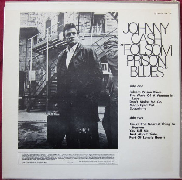Johnny Cash : Folsom Prison Blues (LP, Comp, RE)