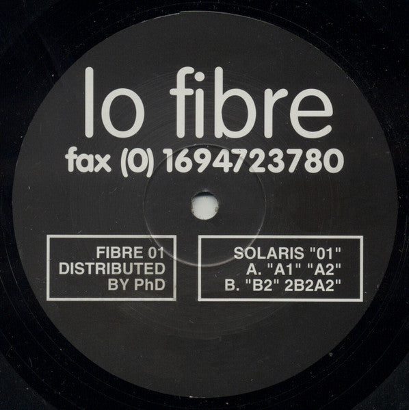 Solaris (3) : 01 (12")