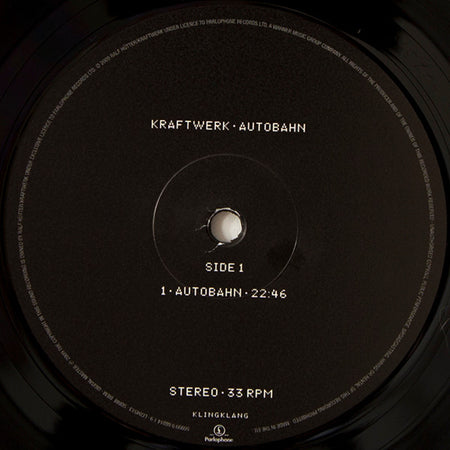 Kraftwerk : Autobahn (LP, Album, RE, RM, RP, 180)