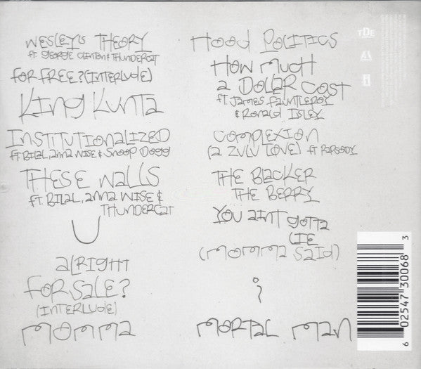 Kendrick Lamar : To Pimp A Butterfly (CD, Album)
