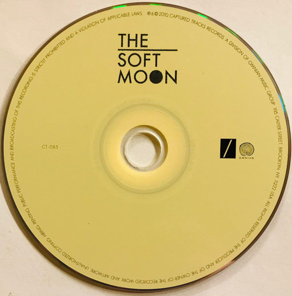 The Soft Moon : The Soft Moon (CD, Album, RE, Jew)