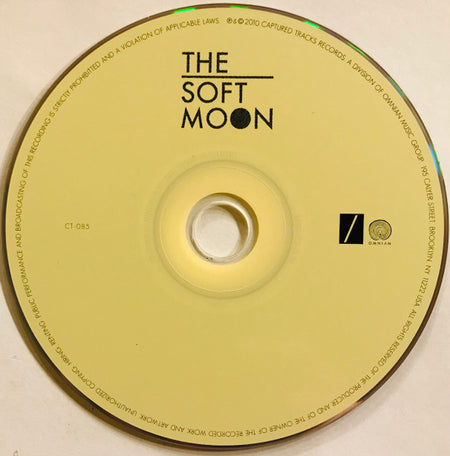 The Soft Moon : The Soft Moon (CD, Album, RE, Jew)