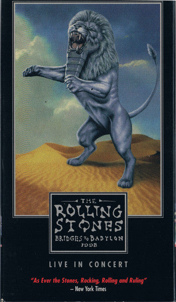 The Rolling Stones : Bridges To Babylon Tour - 1998 (VHS, NTSC)
