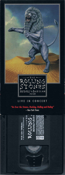 The Rolling Stones : Bridges To Babylon Tour - 1998 (VHS, NTSC)