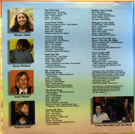Maria Muldaur : Maria Muldaur (LP, Album, RE, RM, 200)