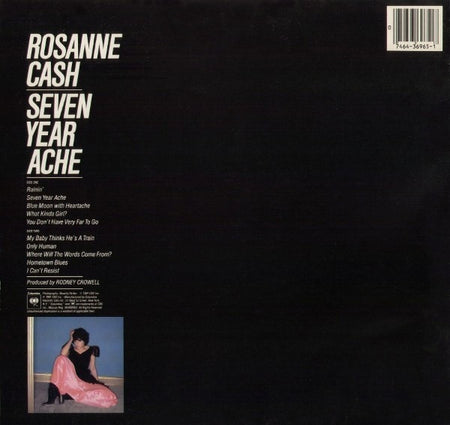 Rosanne Cash : Seven Year Ache (LP, Album, San)