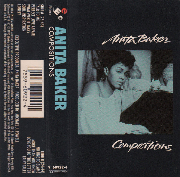 Anita Baker : Compositions (Cass, Album, SR,)