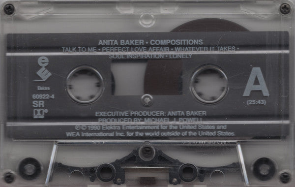 Anita Baker : Compositions (Cass, Album, SR,)