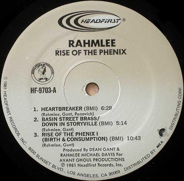 Rahmlee* : Rise Of The Phenix (LP, Album)