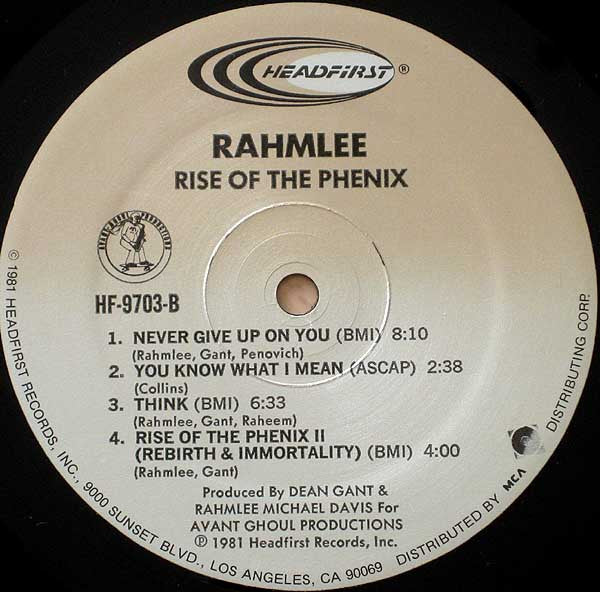 Rahmlee* : Rise Of The Phenix (LP, Album)