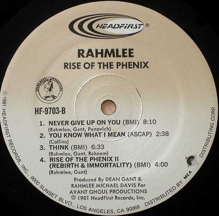 Rahmlee* : Rise Of The Phenix (LP, Album)