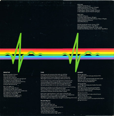 Pink Floyd : The Dark Side Of The Moon (LP, Album, RE, Jac)