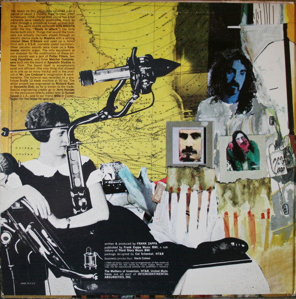 The Mothers Of Invention* : Uncle Meat (2xLP, Album, Wit)