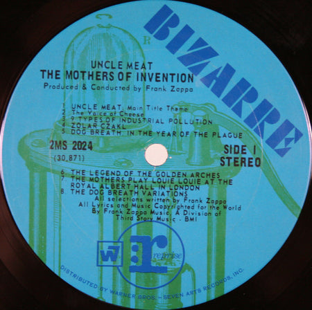 The Mothers Of Invention* : Uncle Meat (2xLP, Album, Wit)